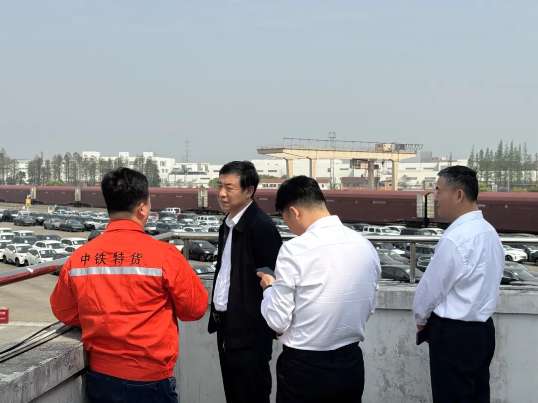 中鐵特貨公司董事長于永利蒞臨指導工作
